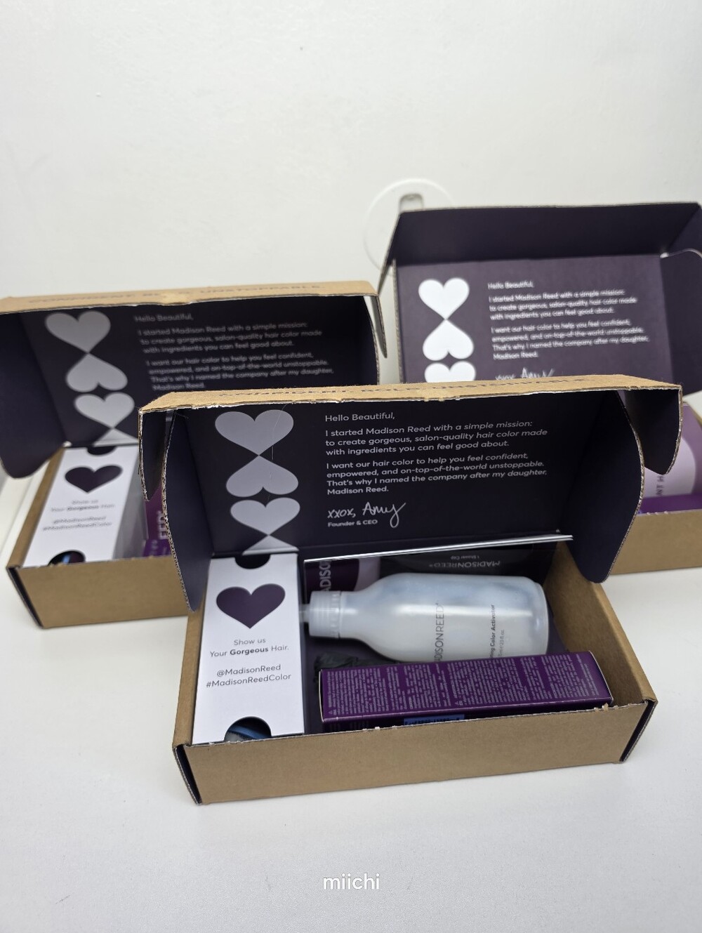 Maddison Reed Hair Color Kit Blonde Amalfi Blonde 3 Sets